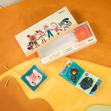 Lilliputiens coffret de 3 livres sensoriels Jardin 83654