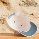 Chamaye casquette rayé crème Petit amour CAS-PETIT-AMOUR-RAY-CREME