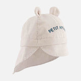 Chamaye chapeau rayé cream SUNHAT-AMOUR-RAY-CREAM-ORGANIC