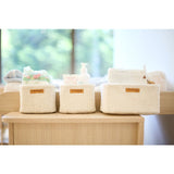 Childhome paniers de rangement suspendus 21x14x10cm + 14x10x10cm (lot de 3) CHHBCHTTOW