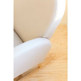 Childhome fauteuil à bascule lin beige CHRCLBE