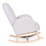 Childhome fauteuil à bascule lin beige CHRCLBE