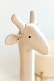 Childhome girafe en lin beige CHSTGIRLI