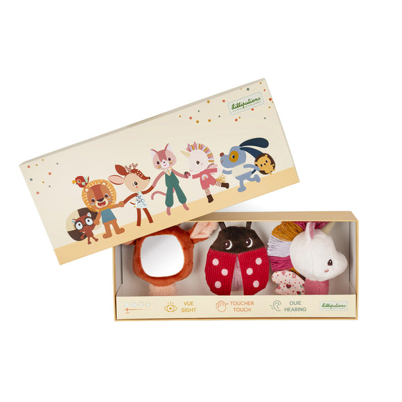 Lilliputiens coffret hochets sensoriels Lena 83646