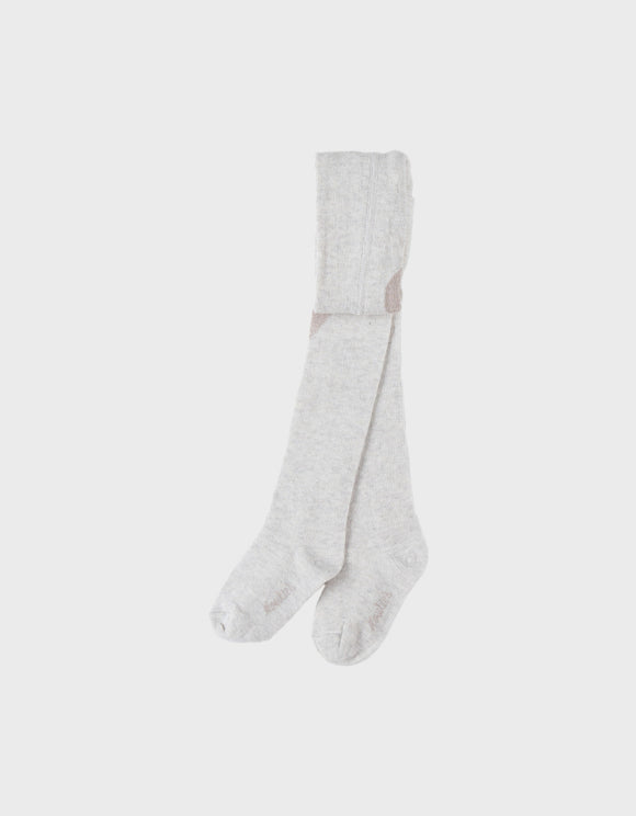 Noukie's collants beiges motif cœur brodé Z2555321