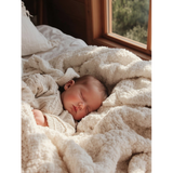 Babyshower couverture polaire large mouton FBXLMOU