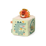 Lilliputiens cube d'activités sonore Jack le lion 83736