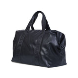 Childhome sac à langer Mommy bag signature simili cuir noir CWMBBSLBL