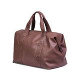 Childhome sac à langer Mommy Bag signature simili cuir marron CWMBBSLDB