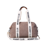 Childhome sac à langer Mommy Club Signature teddy brun CWMCSTSB