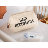 Childhome trousse de toilette teddy blanc