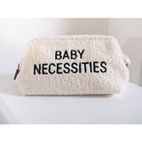 Childhome trousse de toilette teddy blanc