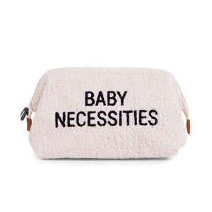 Childhome trousse de toilette teddy blanc