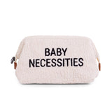 Childhome trousse de toilette teddy blanc