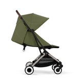 Cybex poussette new Orfeo chassis taupe coloris moss green 525000397