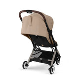 Cybex poussette new Orfeo chassis taupe coloris almond beige 525000317