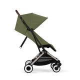 Cybex poussette new Orfeo chassis taupe coloris moss green 525000397