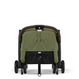 Cybex poussette new Orfeo chassis taupe coloris moss green 525000397