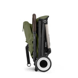 Cybex poussette new Orfeo chassis taupe coloris moss green 525000397