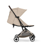 Cybex poussette NEW Orfeo châssis taupe coloris almond beige 526001031 (pas d'envoi)