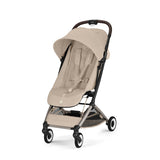 Cybex poussette NEW Orfeo châssis taupe coloris almond beige 526001031 (pas d'envoi)