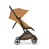 Cybex poussette NEW Orfeo châssis noir coloris cinnamon 526001103 expo (pas d'envoi)