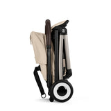Cybex poussette NEW Orfeo châssis taupe coloris almond beige 526001031 (pas d'envoi)