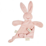 Nattou doudou triangle Lapidou Toudous rose poudré 874144