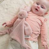 Nattou doudou triangle Lapidou Toudous rose poudré 874144