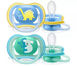 Avent Ultra air Sucette 18mois+ lot de 2 SCF349/10