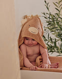 Noukie's Fluffy, Orso & Lily cape de bain beige en éponge 75x75cm BB2550.50