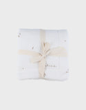 Noukie's couverture blanche en gaze coton bio 75x100cm BB2550.43