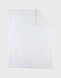 Noukie's couverture blanche en gaze coton bio 75x100cm BB2550.43