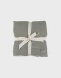 Noukie's couverture kaki en gaze coton bio 75x100cm BB2550.44