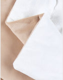 Noukie's Fluffy, Orso & Lily couverture brodée écrue 75x100cm en Veloudoux® BB2550.42