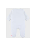 Noukie's Fluffy, Orso & Lily pyjama en velours blanc brodé Fluffy T2550131