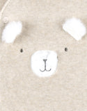 Noukie's Fluffy, Orso & Lily pyjama en velours beige brodé Orso T2550132