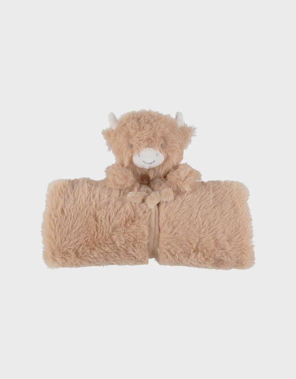 Noukie's Fluffy, Orso & Lily doudou XXL en Veloudoux® beige écru Fluffy Cow N2553.09