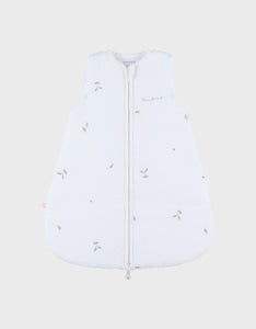 Noukie's gigoteuse blanche brodée 50cm en gaze de coton bio BB2550.24