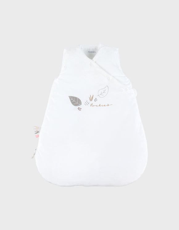 Noukie's Fluffy, Orso & Lily gigoteuse brodée 50cm écrue en Veloudoux® BB2550.04