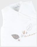 Noukie's Fluffy, Orso & Lily gigoteuse brodée 50cm écrue en Veloudoux® BB2550.04