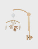 Noukie's Fluffy, Orso & Lily mobile musical en bois rose Lily & Fluffy N2555.50