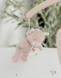 Noukie's Fluffy, Orso & Lily mobile musical en bois rose Lily & Fluffy N2555.50