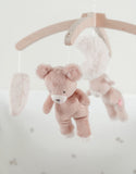 Noukie's Fluffy, Orso & Lily mobile musical en bois rose Lily & Fluffy N2555.50