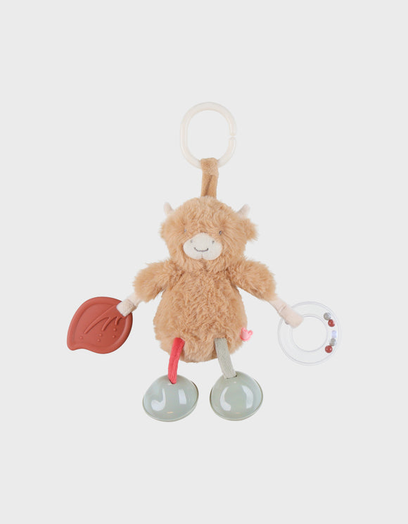 Noukie's Fluffy, Orso & Lily peluche d’activité de voyage Fluffy Cow N2550.10