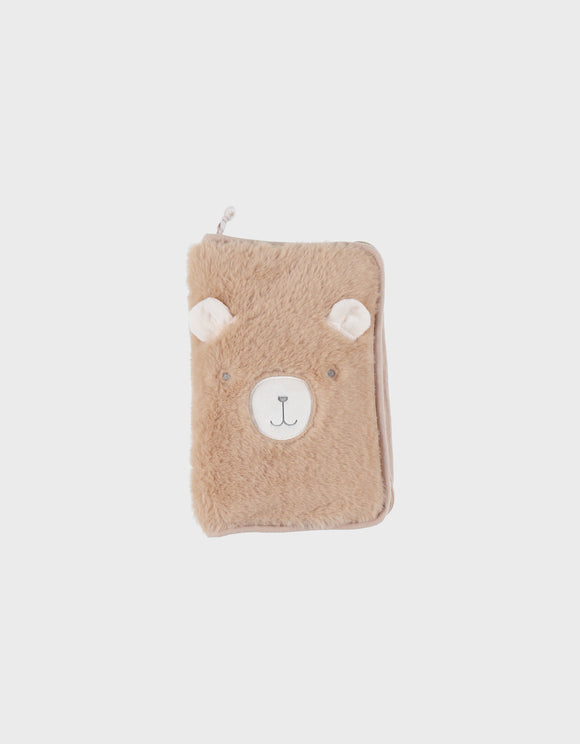 Noukie's Fluffy, Orso & Lily protège-carnet de santé fausse fourrure camel Lily BB2550.70