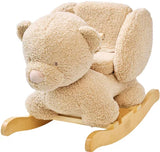 Nattou animal a bascule teddy ours beige 544085