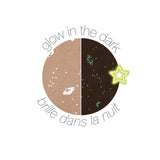 Nattou maxi doudou lapidou "glow in the dark" sable 875837