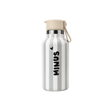 Zakuw gourde à paille 350ml  Stripe vieux rose G-STRIPE-BLEU