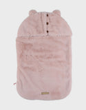 Noukie's chancelière de groupe 0 en fausse fourrure rose BB2605.02